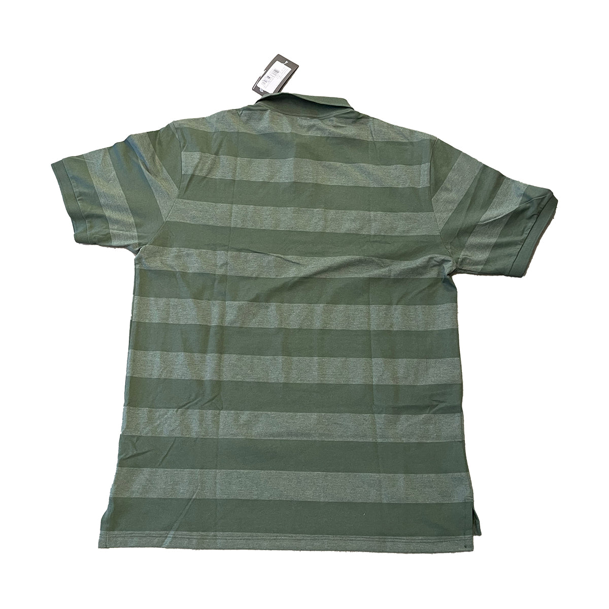 Camiseta Plano C Gola Polo Listrada Verde