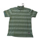 Camiseta Plano C Gola Polo Listrada Verde
