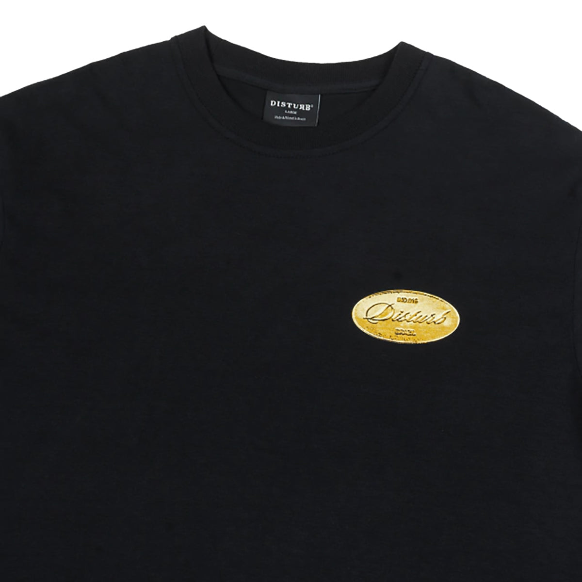 Camiseta Disturb Goldbar Preto