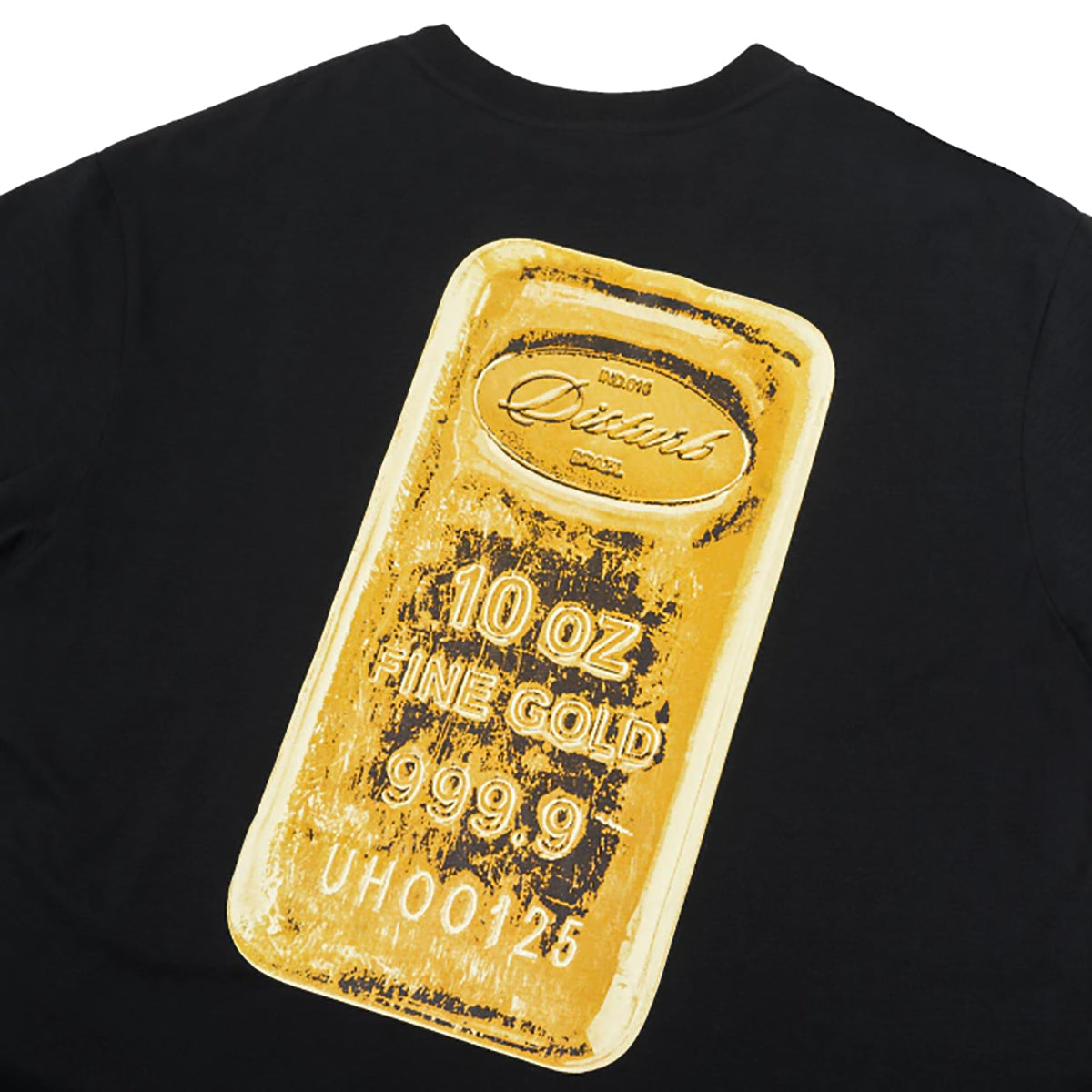 Camiseta Disturb Goldbar Preto
