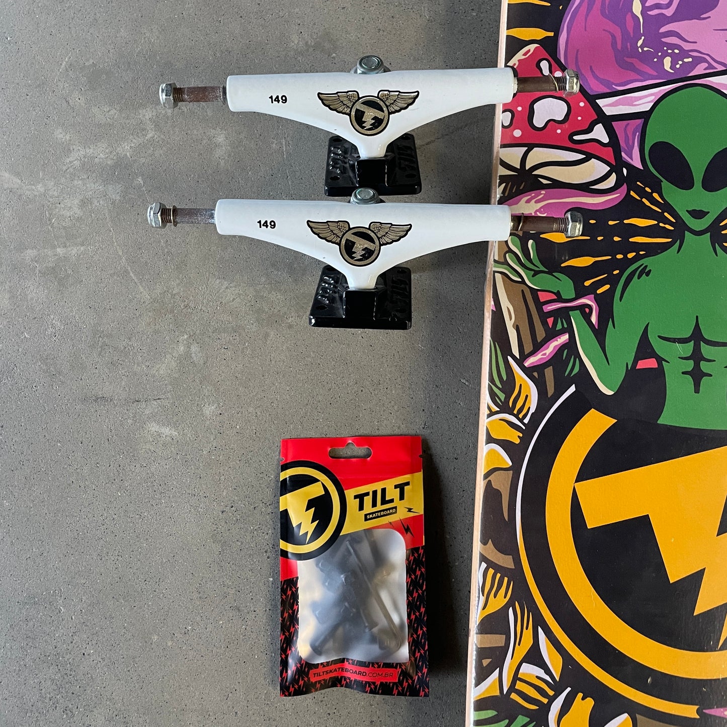 Skate Completo De Alto Rendimento Tilt