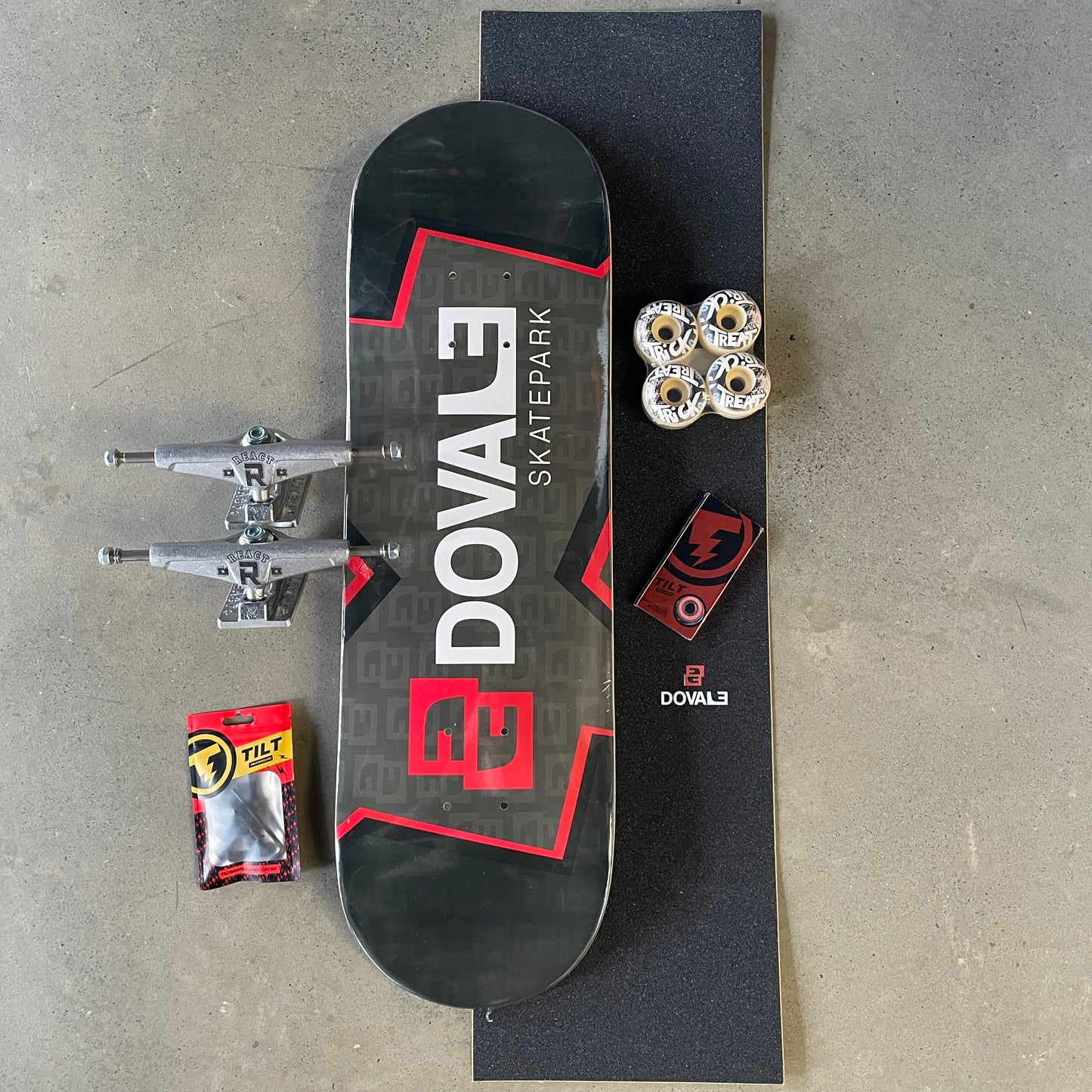 Skate Completo De Alto Rendimento Dovale Kids