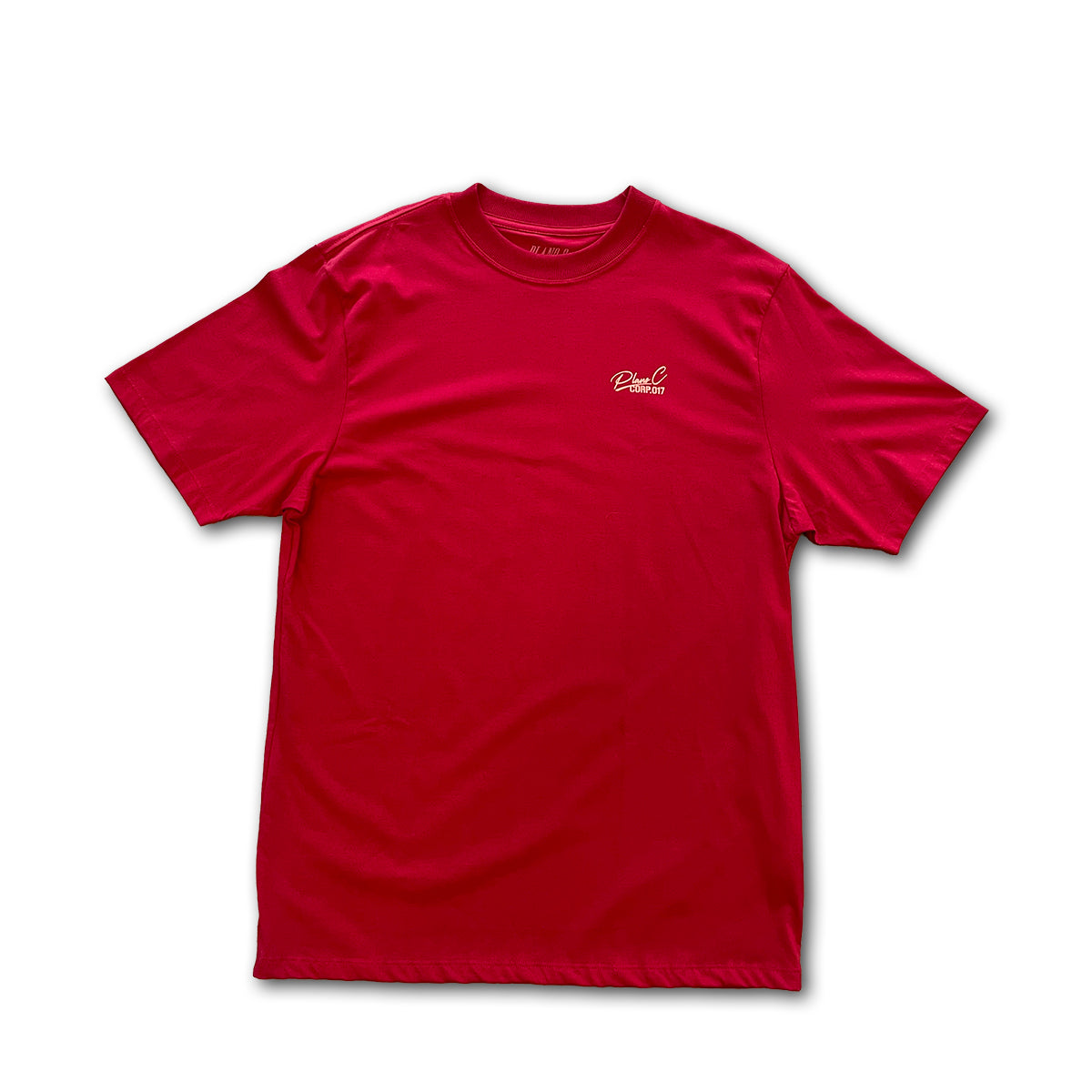 Camiseta Plano C Corp017 Vermelho