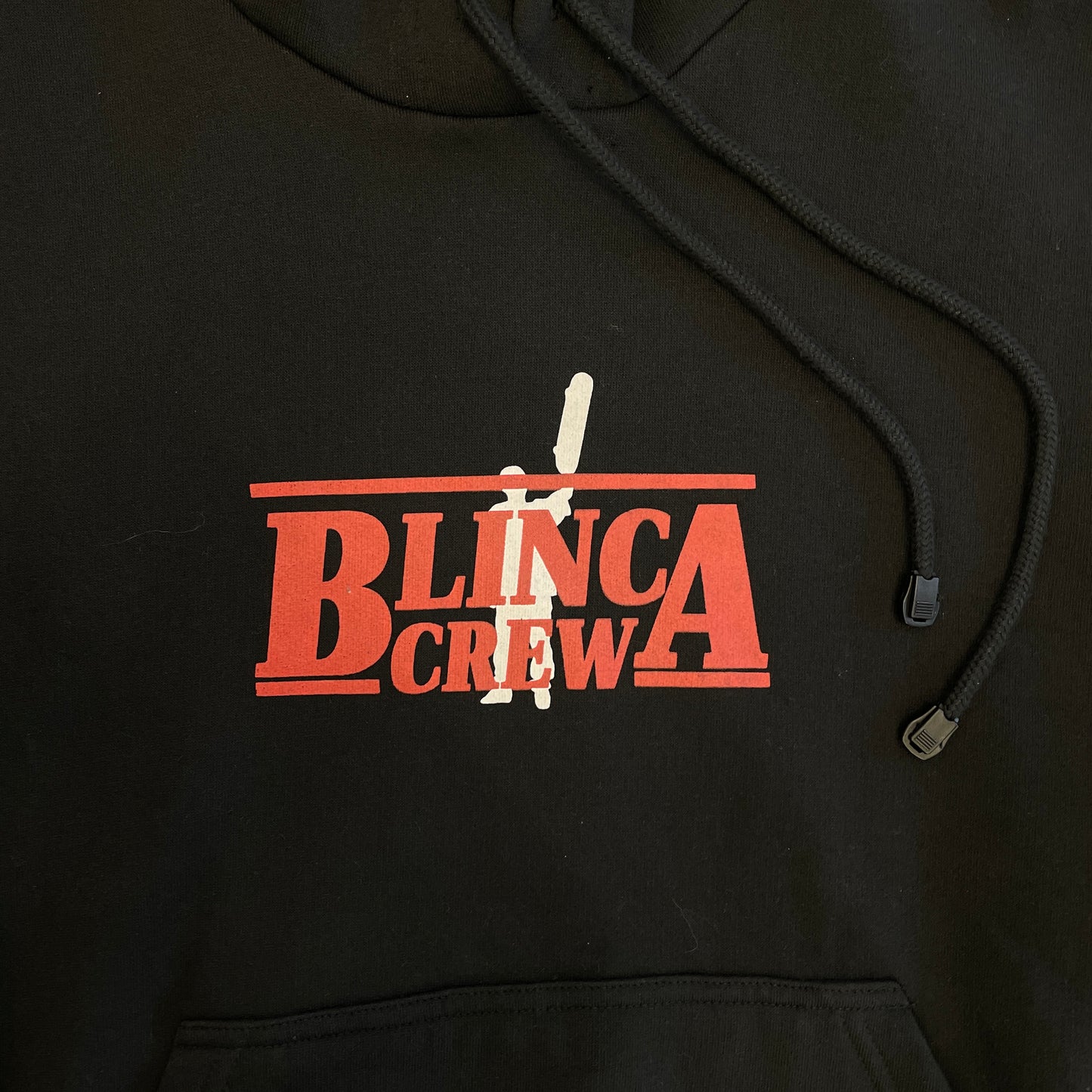Moletom Canguru Blinca Crew Preto