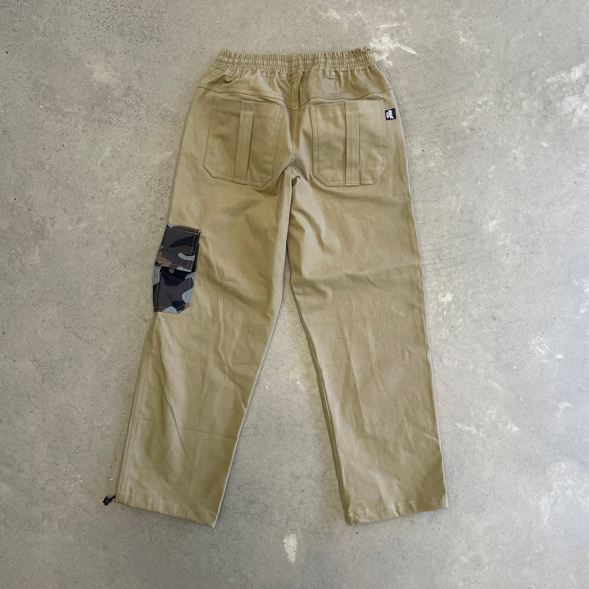 Calça Tia Zika Cargo Infantil Khaki