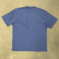 Camiseta Plano C Logo Central Azul Stone