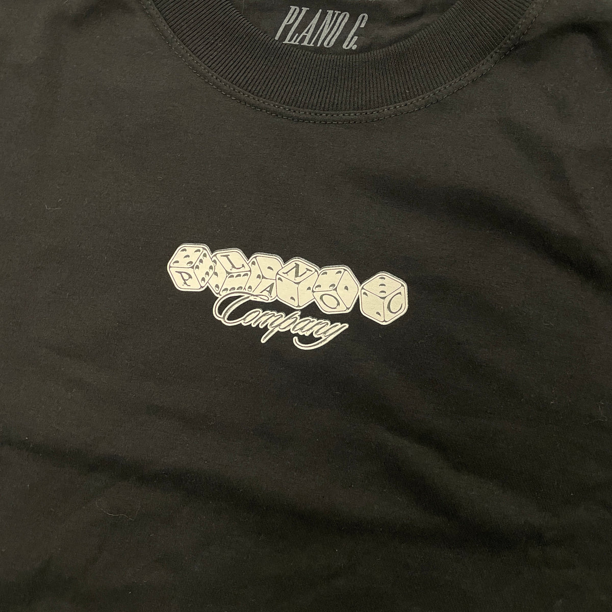 Camiseta Plano C Dice Game Preto