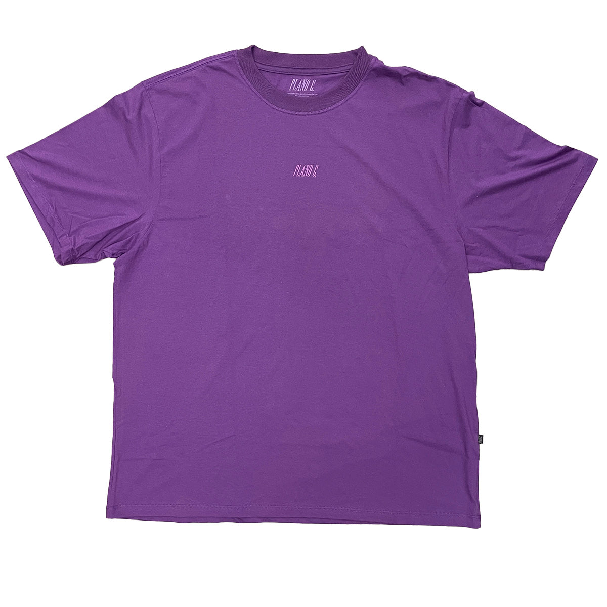 Camiseta Plano C Logo Central Silk Roxo