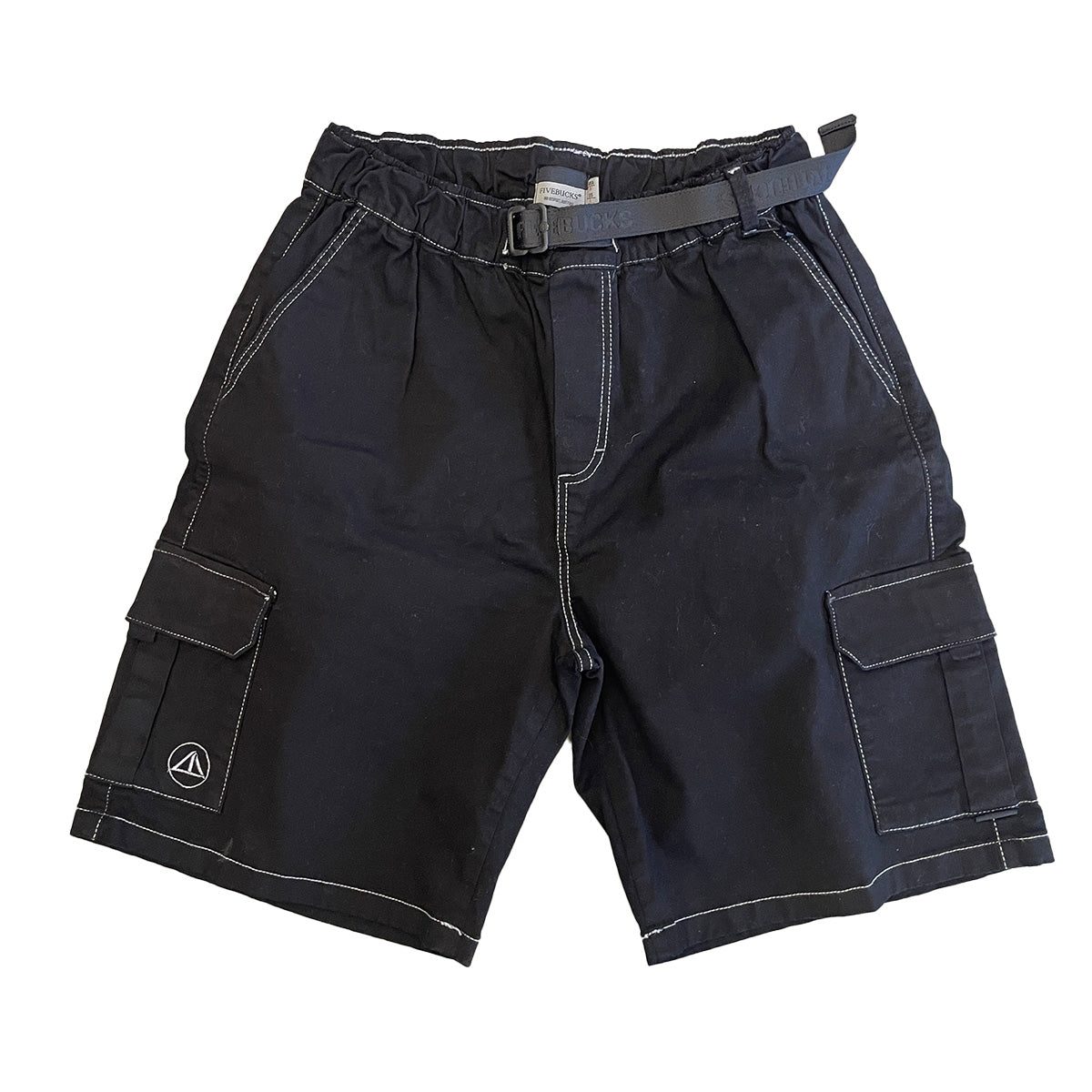 Bermuda Cargo Fivebucks Trousers Preto