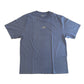 Camiseta Plano C Logo Central Silk Azul Stone