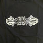 Camiseta Tia Zika Infantil Skull Hands Preto/Cinza