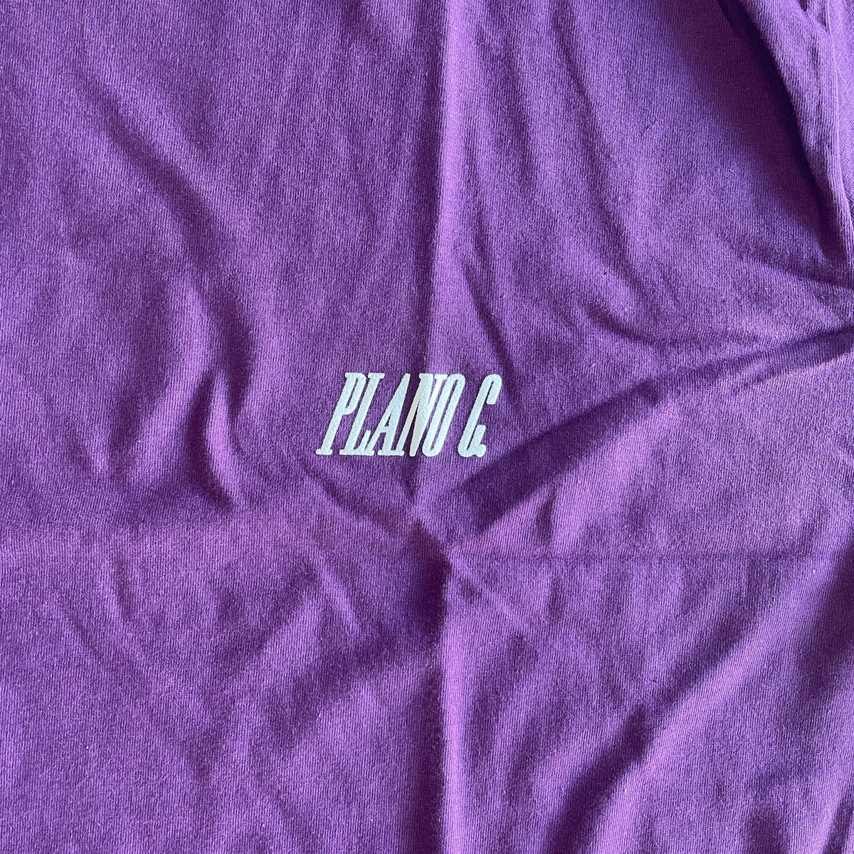 Camiseta Plano C Logo Roxo
