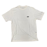 Camiseta Plano C Logo Flocado Marfim