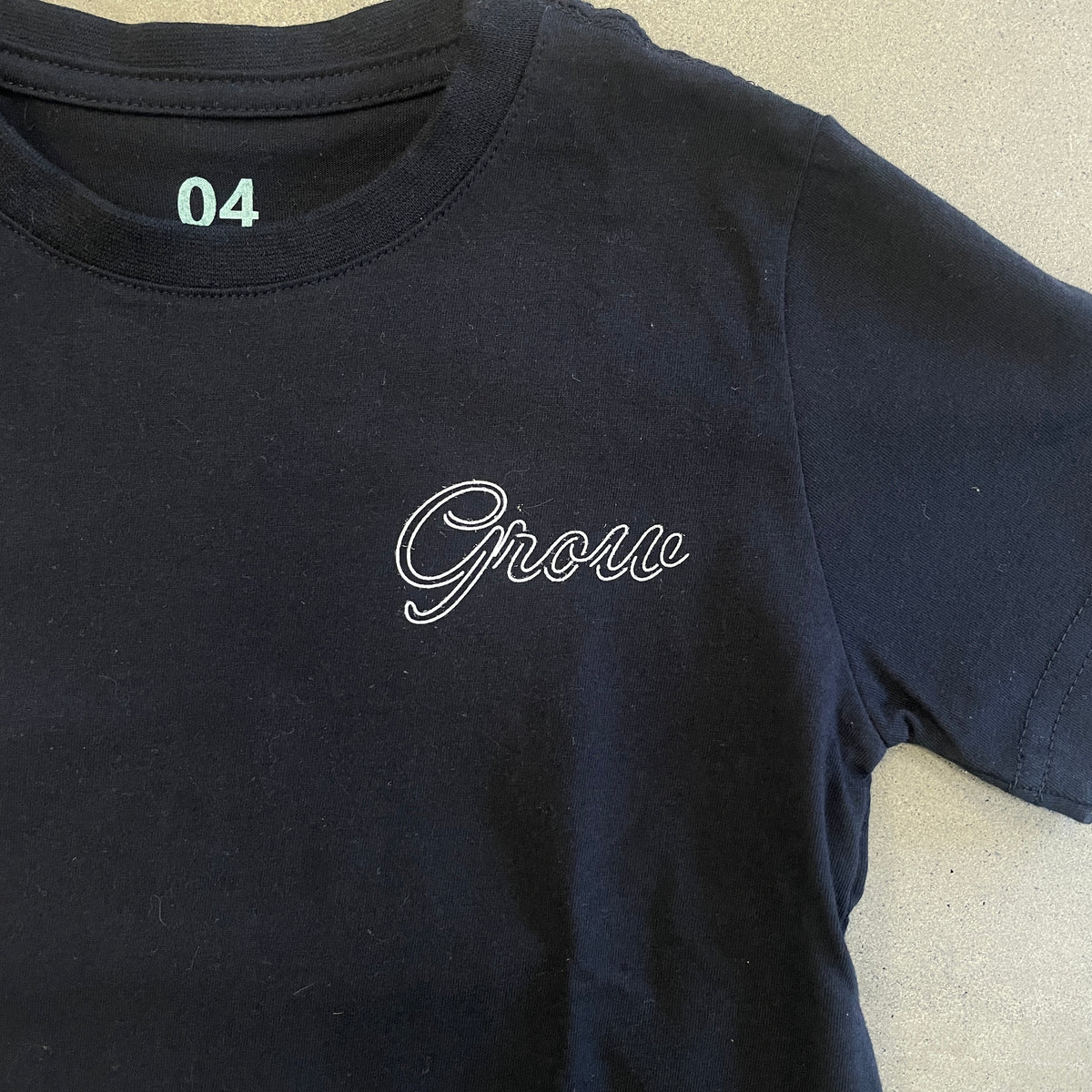 Camiseta Grow Classic Infantil Preto