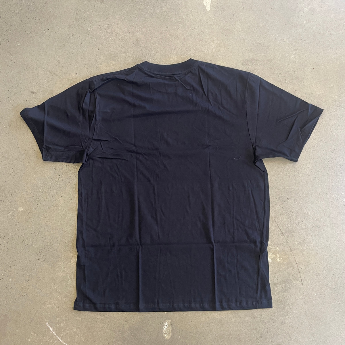 Camiseta Plano C Logo Central Silk Preto