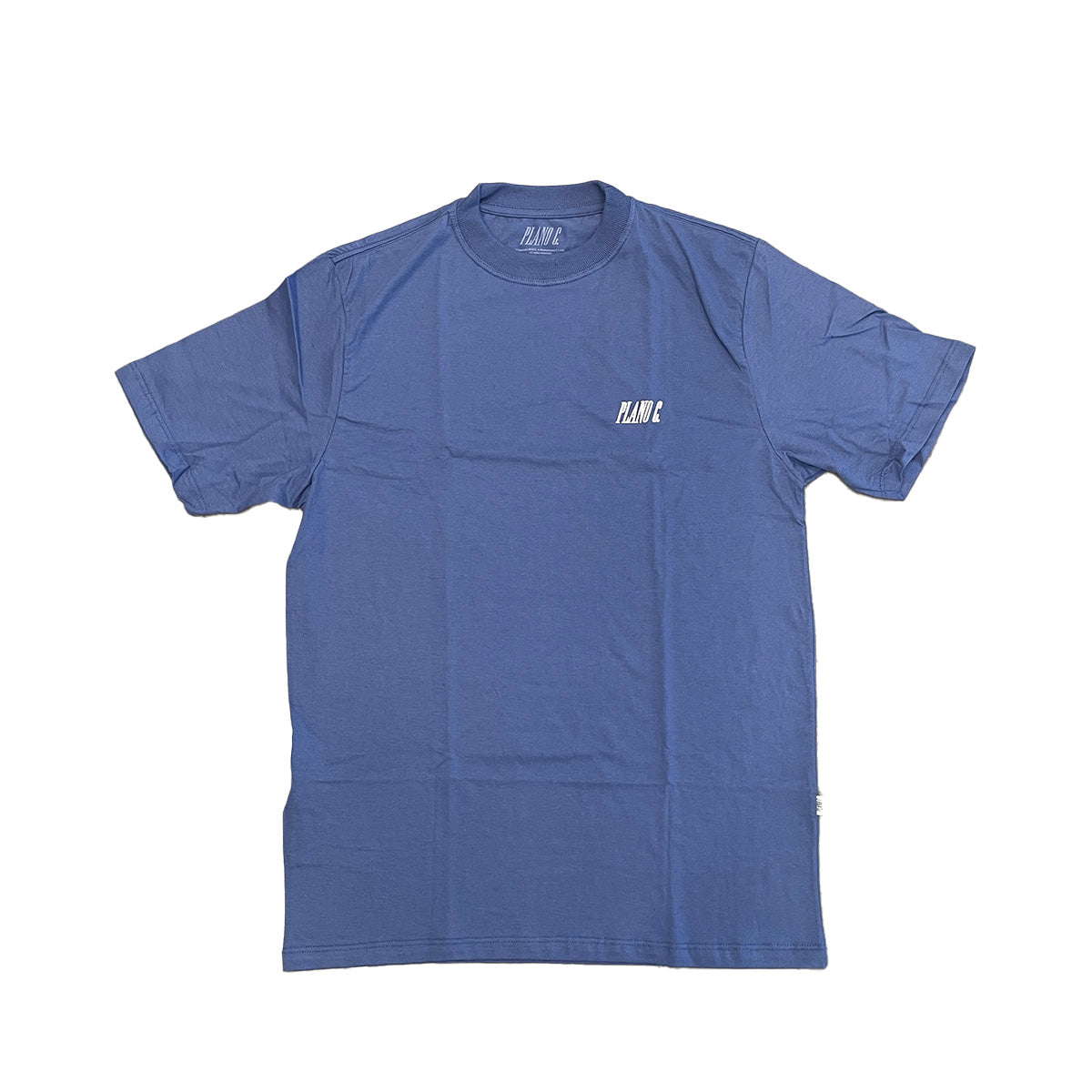 Camiseta Plano C Logo Azul Stone