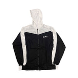 Jaqueta Corta Vento Blinca Bicolor Preto/Branco