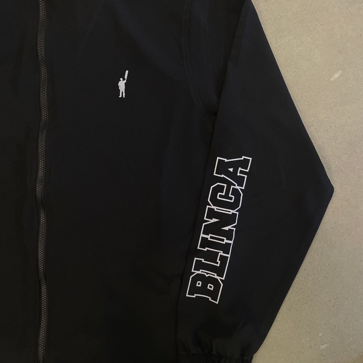 Jaqueta Corta Vento Blinca Skatista Preto