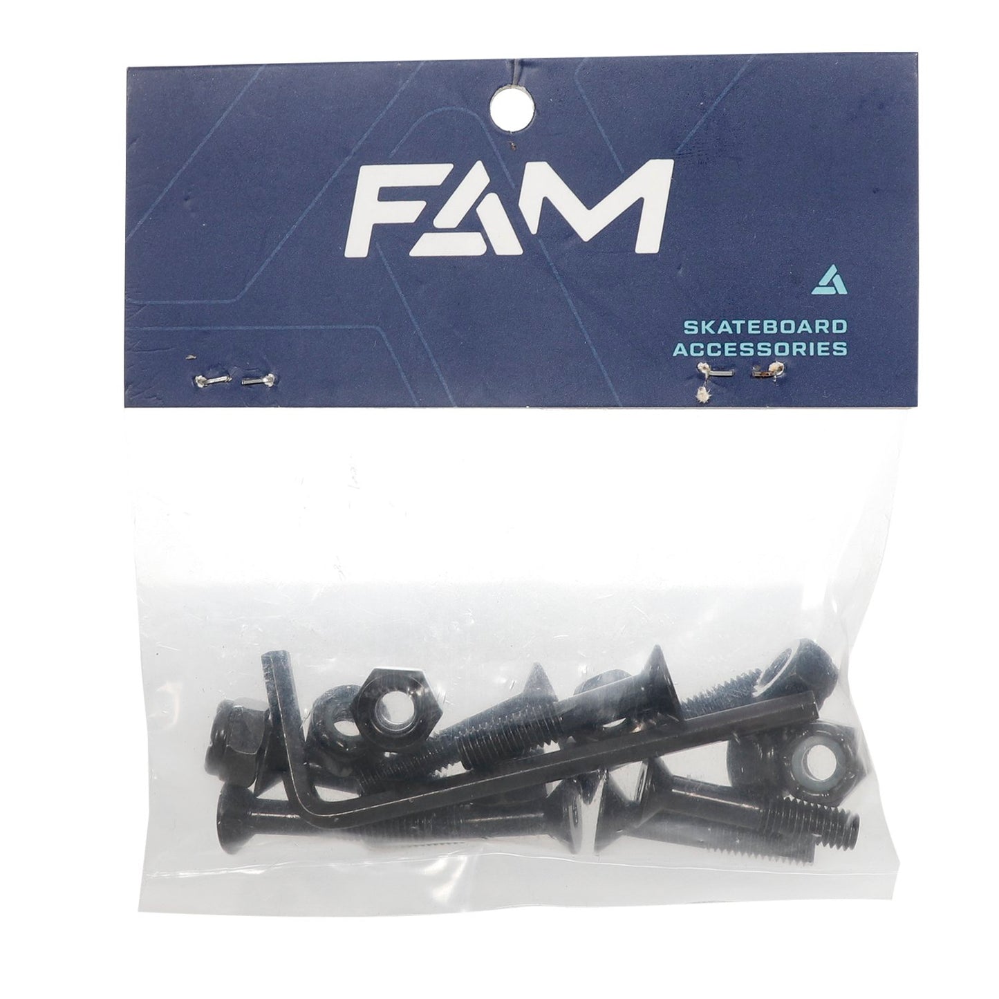 Kit Parafuso FAM Allen c/ chave 25mm Preto