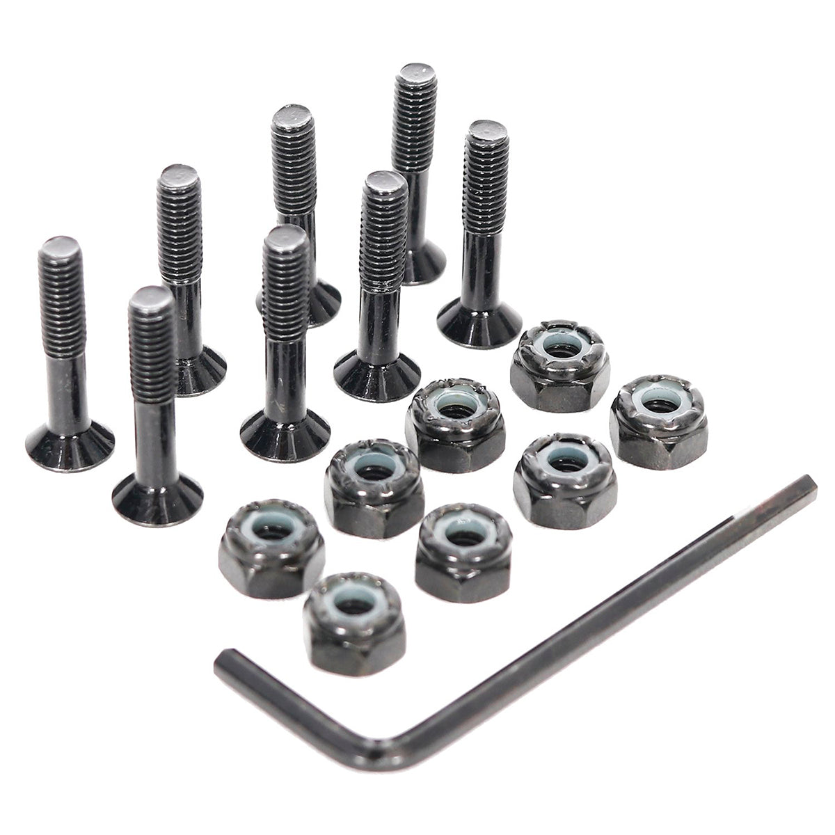 Kit Parafuso FAM Allen c/ chave 25mm Preto