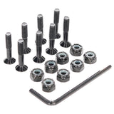 Kit Parafuso FAM Allen c/ chave 25mm Preto