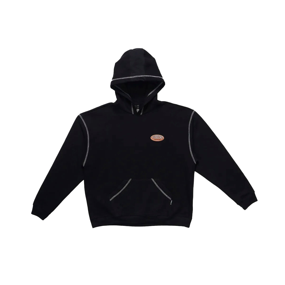 Moletom Fivebucks Oversized Certified Preto