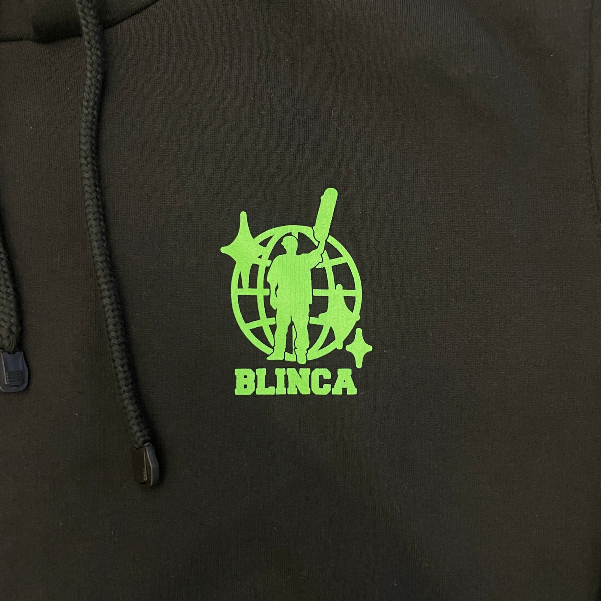 Moletom Canguru Blinca Globo Preto