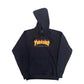 Moletom Infantil Thrasher Flame Logo Preto