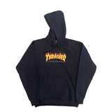 Moletom Infantil Thrasher Flame Logo Preto