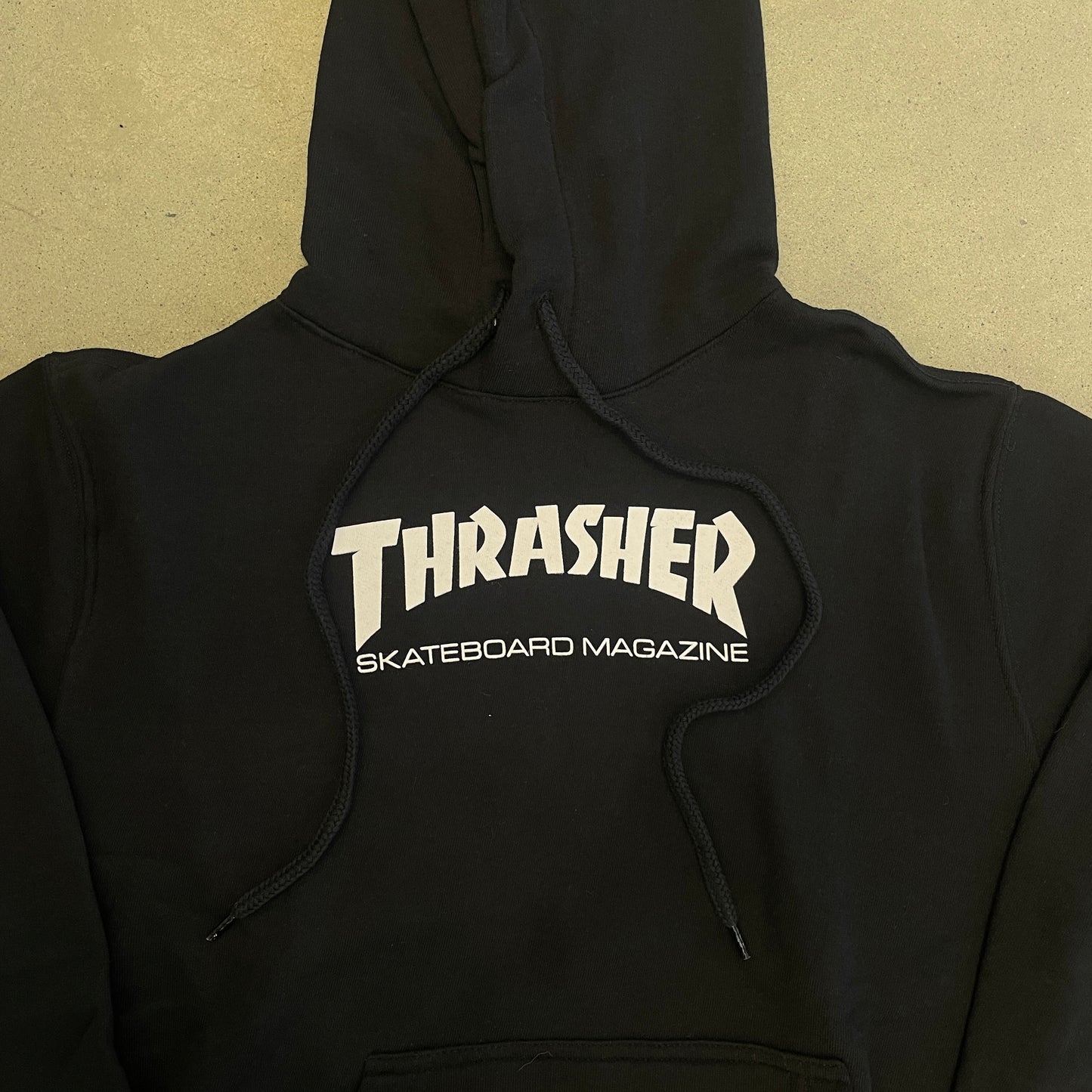 Moletom Infantil Thrasher Skate Mag Preto