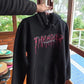 Moletom Thrasher Canguru Blood Drip Preto