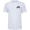 Nike SB Camiseta Manga Curta Tee Logo Branca