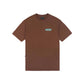 Camiseta Disturb Played Cards Marrom