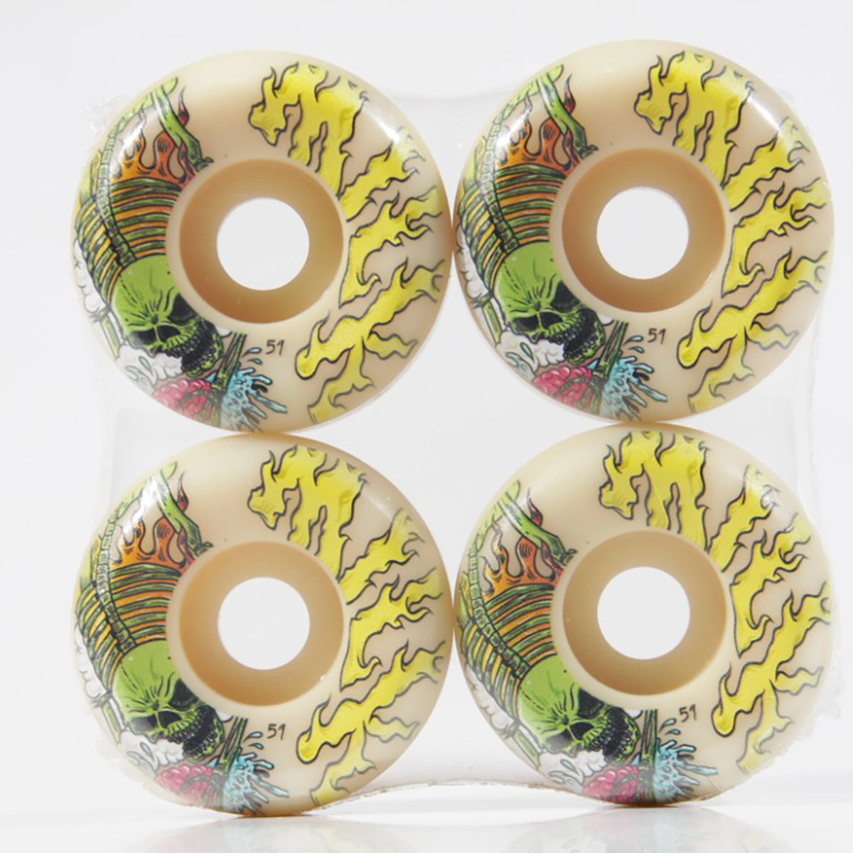 Roda Milk Burning Skeleton 51mm