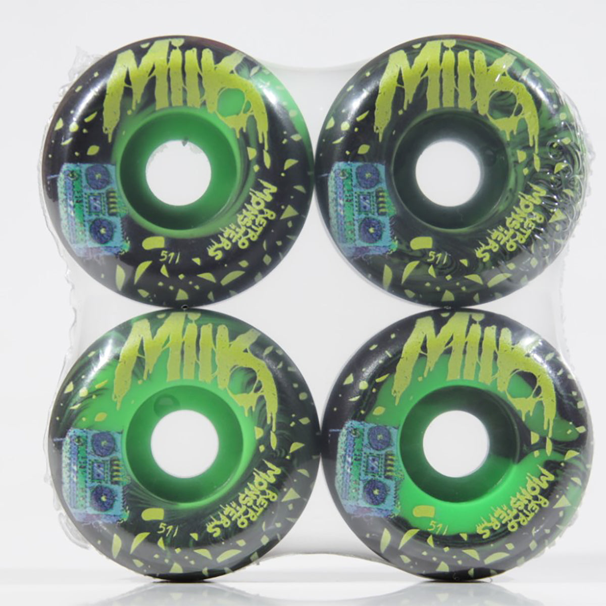 Roda Milk Retro Monster Cassete Player 51mm