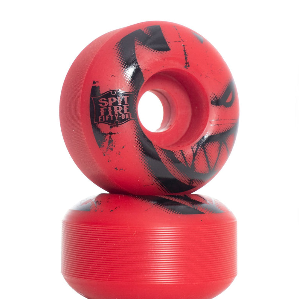 Roda Spitfire FireLNR ZMZ Vermelha 99D 51mm