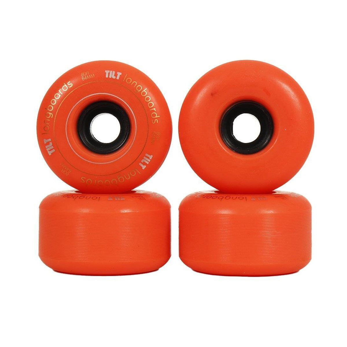 Roda Tilt Long Laranja 64mm