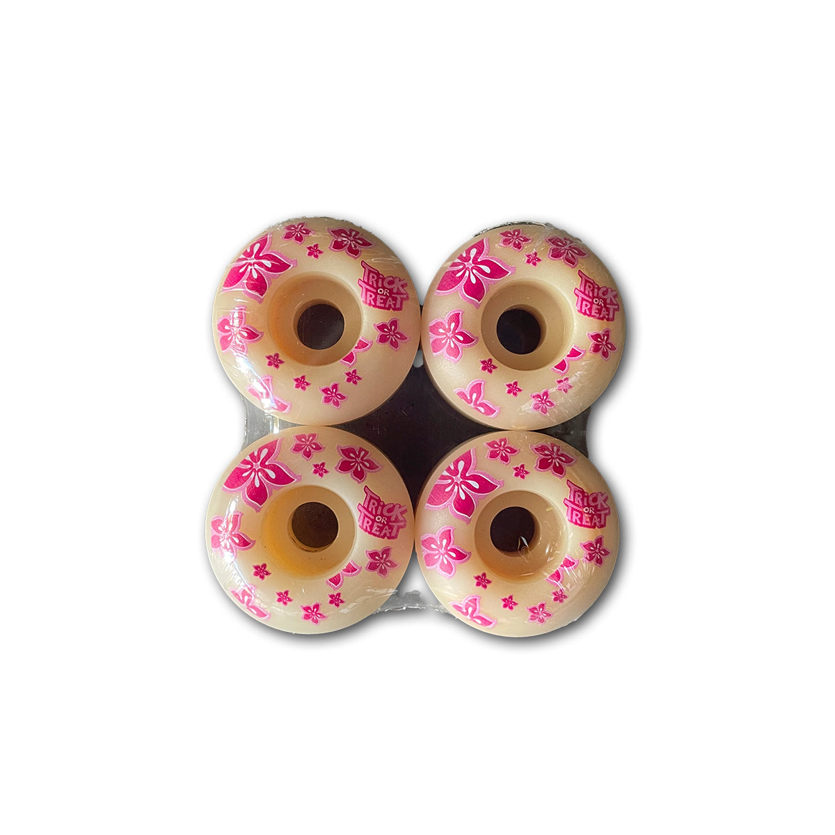 Roda Trick Or Treat Flower Pink 51mm