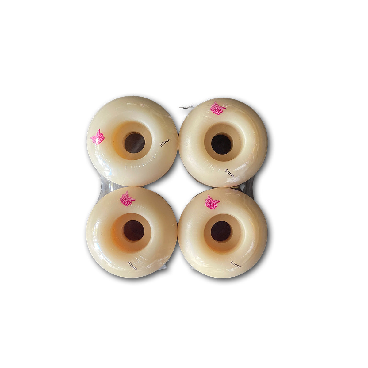 Roda Trick Or Treat Flower Pink 51mm