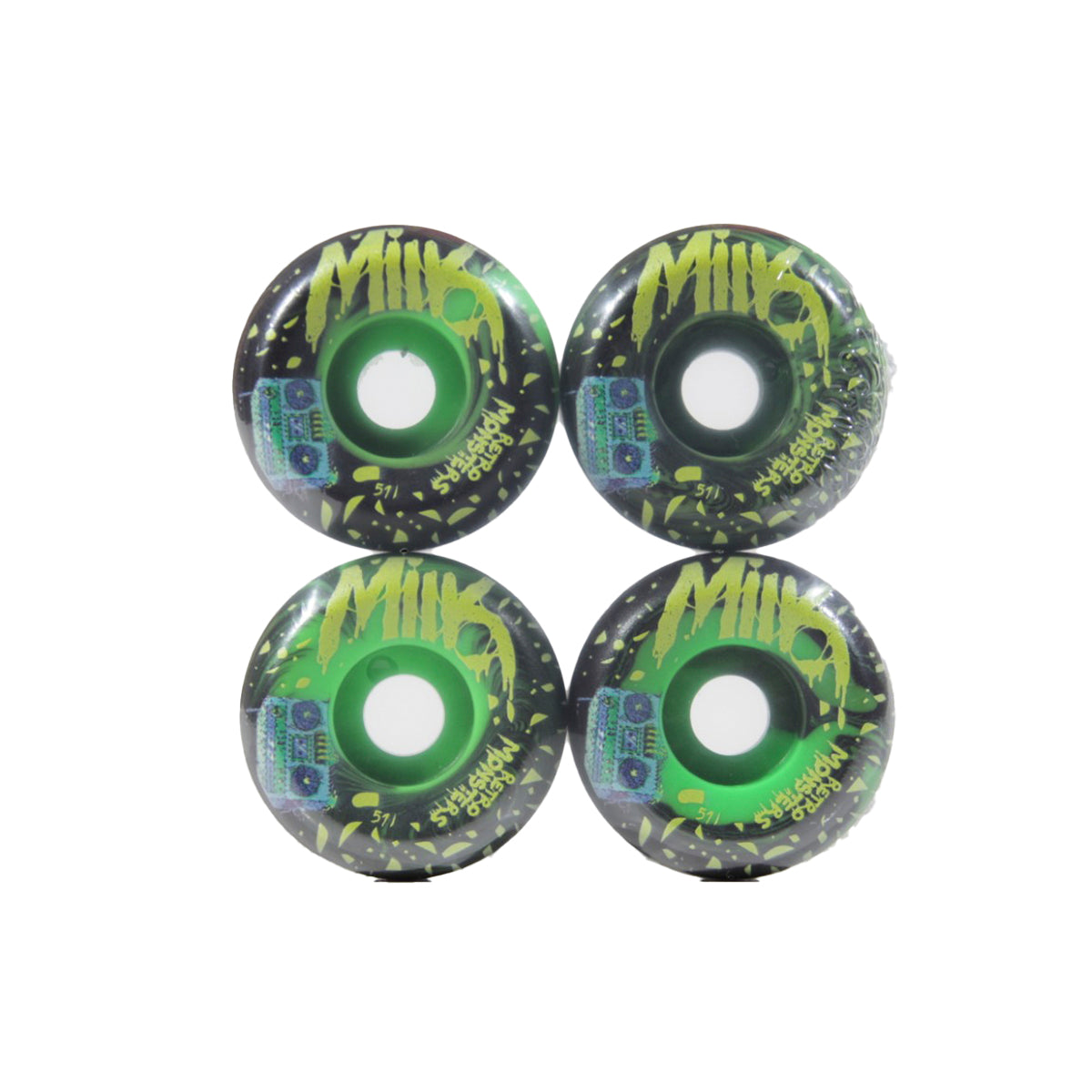 Roda Milk Retro Monster Cassete Player 51mm