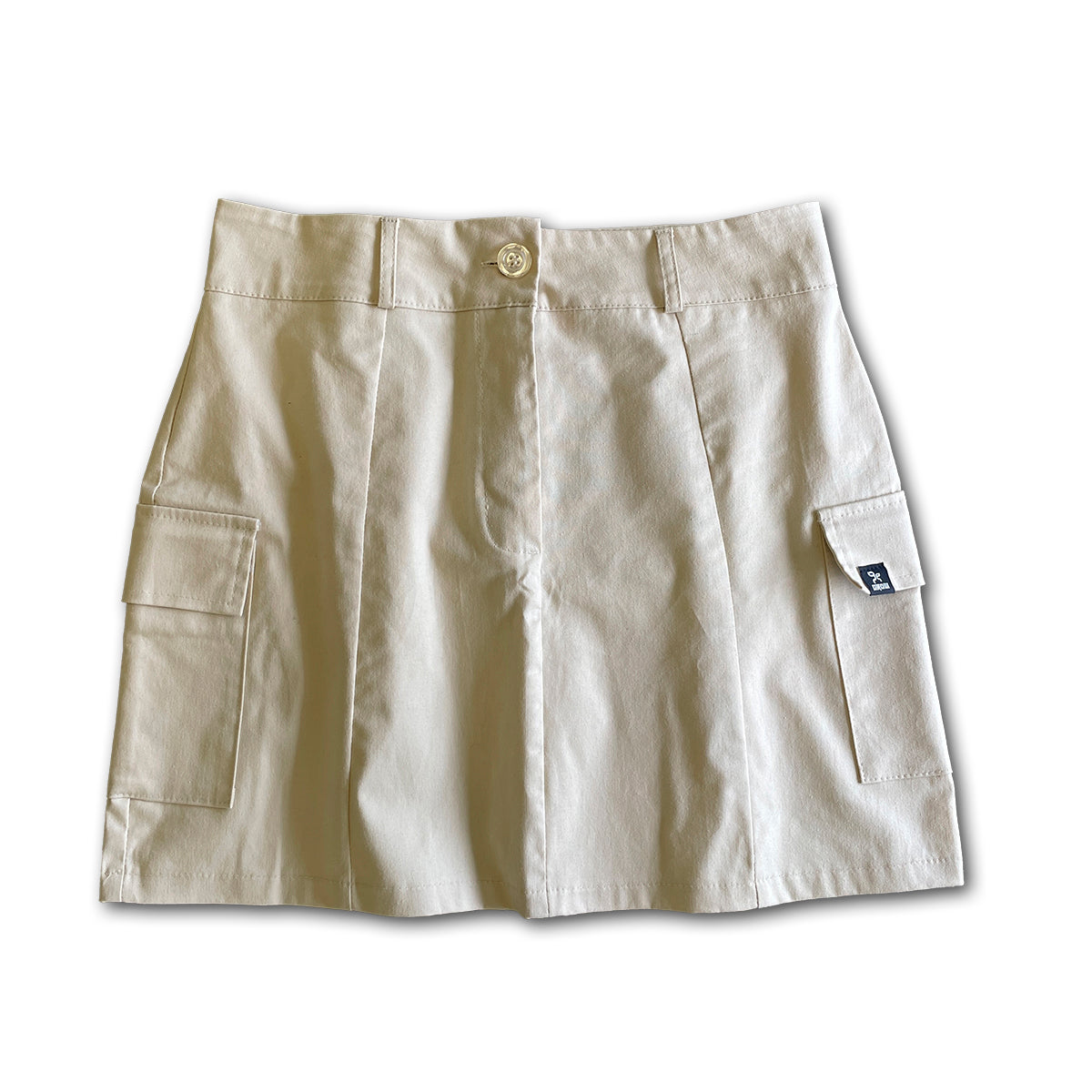 Saia Feminina Grow Cargo Bege