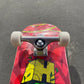 Skate Montado HSC Iniciante Jungle Vermelho