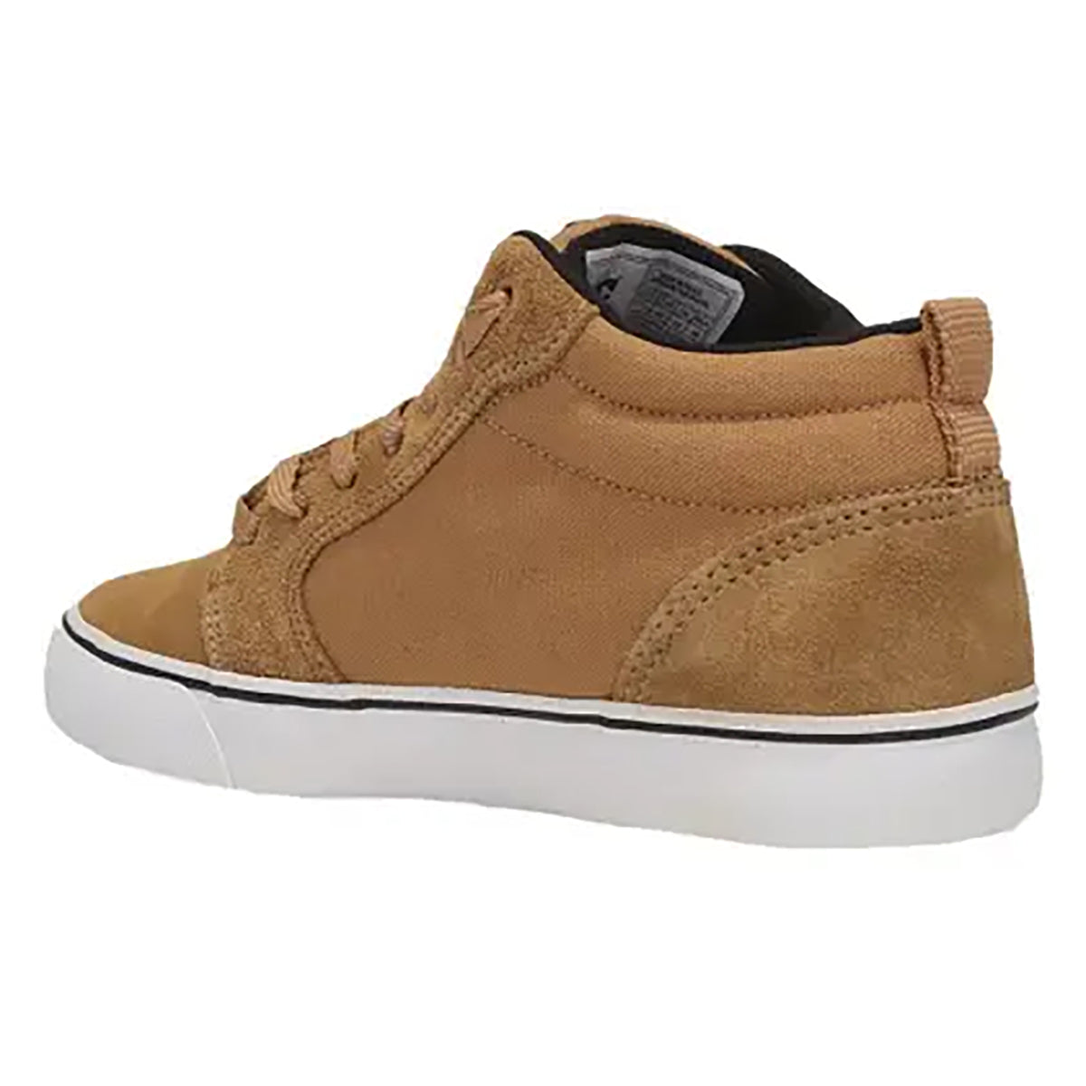 Tenis DC Anvil La Mid Branco-Marrom