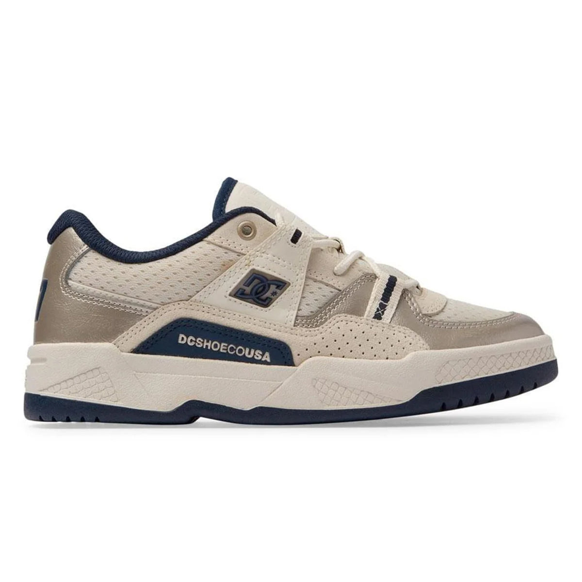 TENIS DC CONSTRUCT IMP WHITE/WHITE/CHAMPAGNE