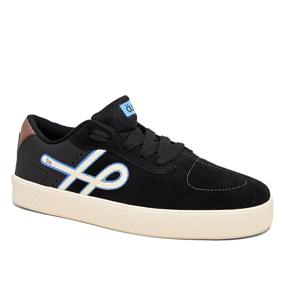 Tênis ÖUS  Emergente Preto Chantilly Azul Essencial