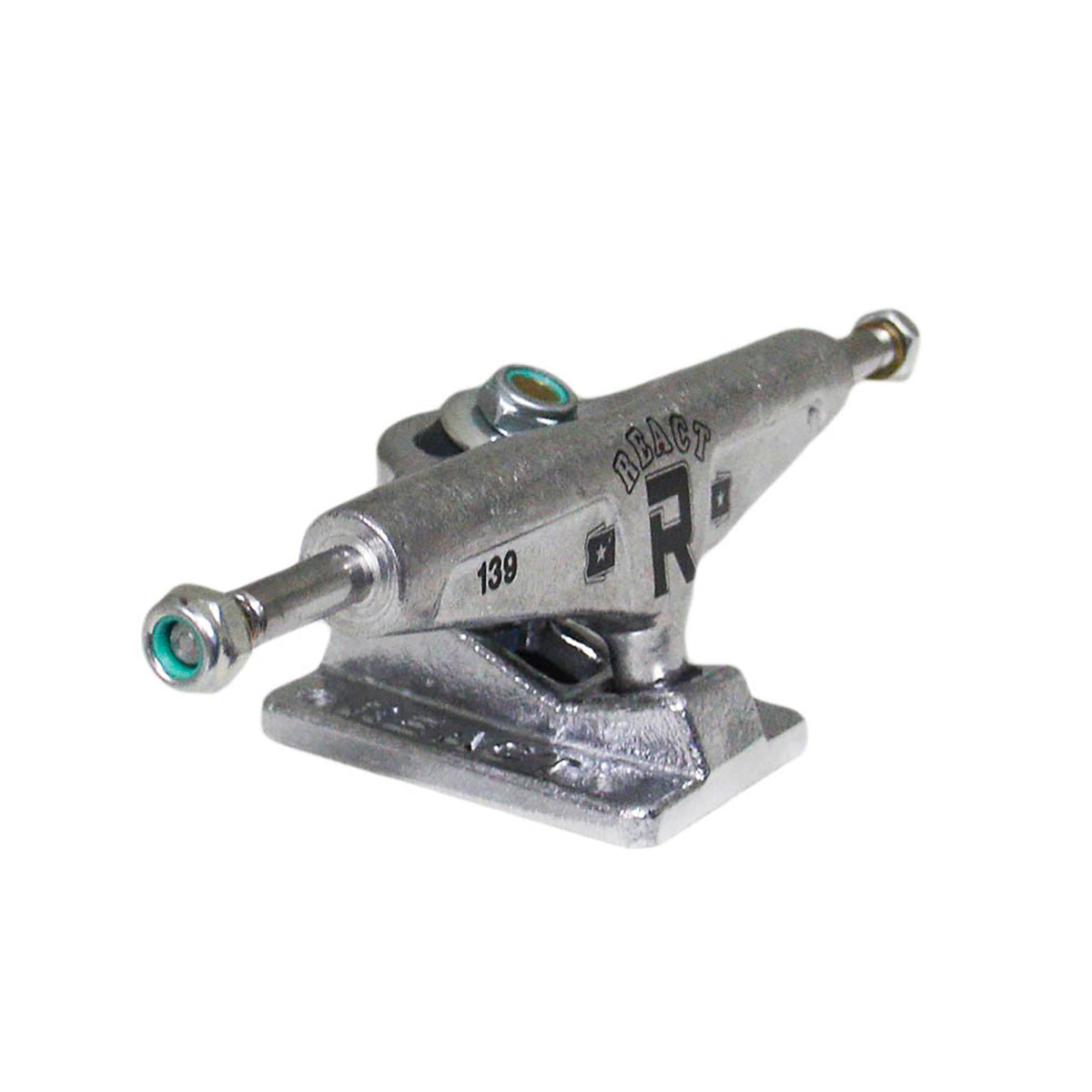 Truck React Polido Prata 139mm