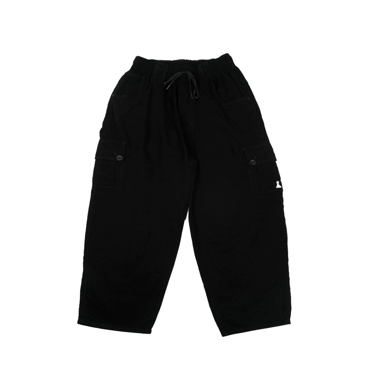 Calça Balloon Cargo Preto Fate - Preto - P