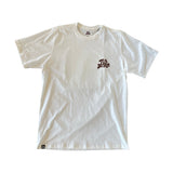 Camiseta Tia Zika Infantil Off-White/Marrom