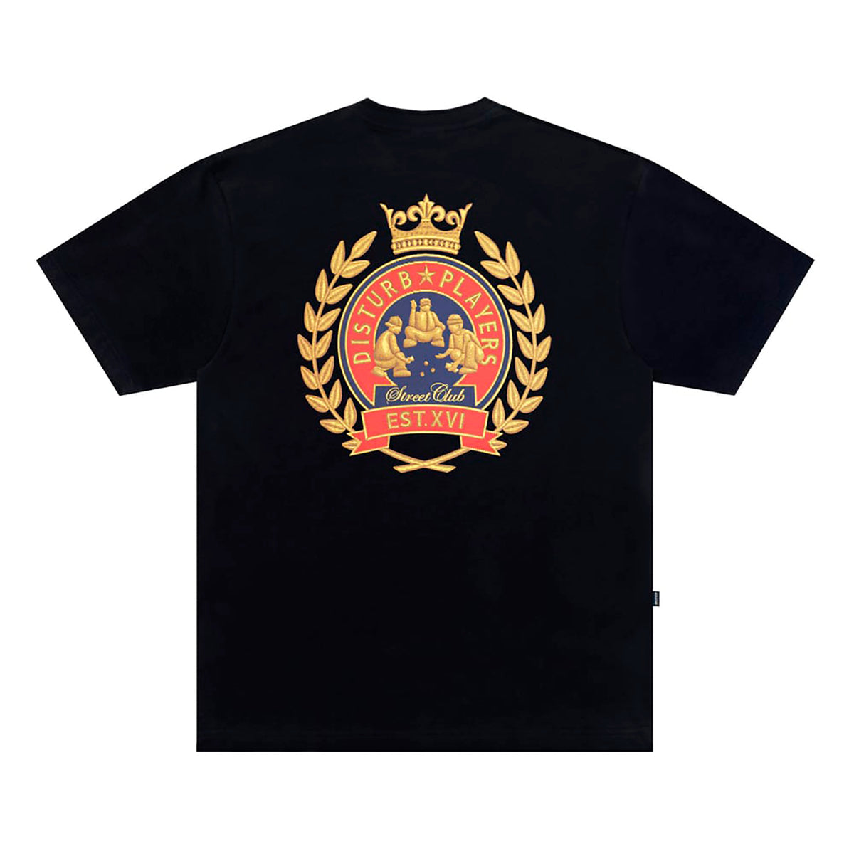Camiseta Disturb Street Dice Preto