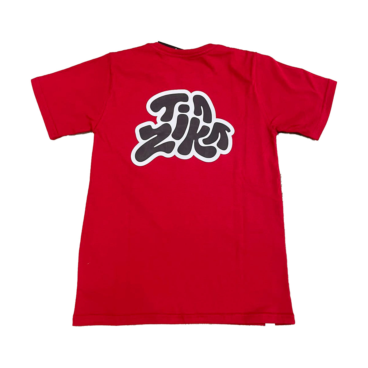 CAMISETA VERMELHA/PRETA Tia Zika